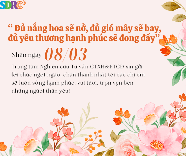 CHÚC MỪNG NGÀY PHỤ NỮ 08/03