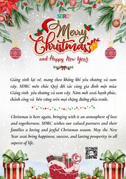 Merry Christmas and Happy New Year 2026